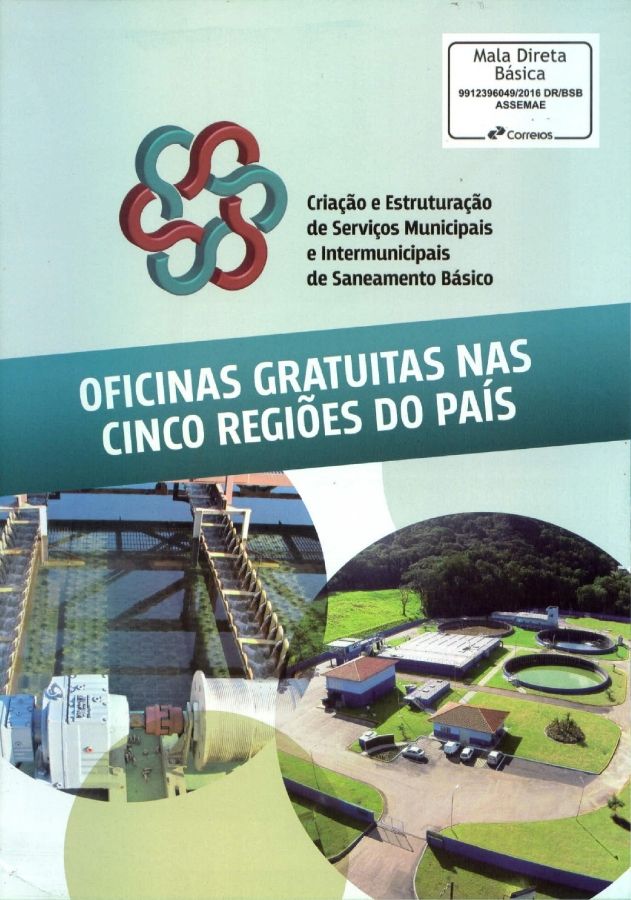 Capa da revista Oficina Saneamento